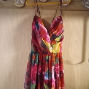 Full Length Dress w/Spaghetti Straps, Fashion Nova, Medium